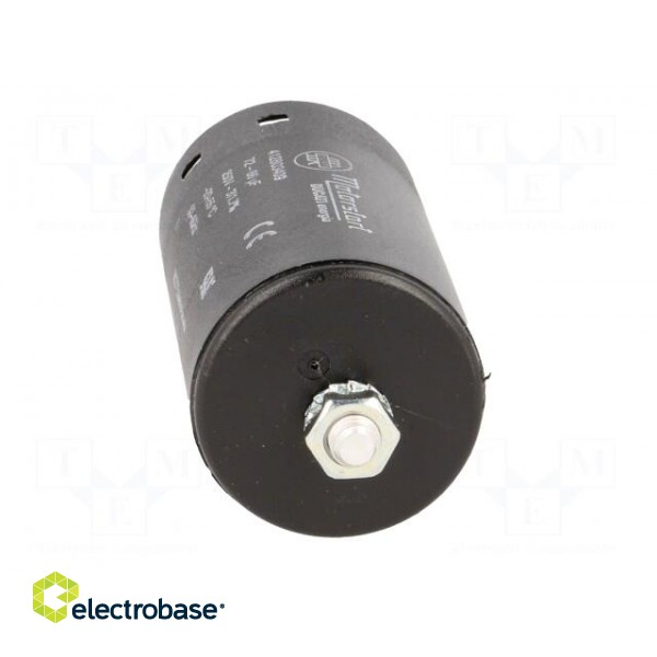 Capacitor: electrolytic | 80uF | Ø45.5x84mm | ±10% | M8 screw | 250VAC image 10
