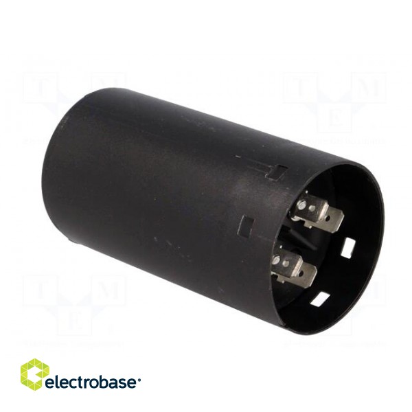 Capacitor: electrolytic | 97uF | Ø45.5x84mm | ±10% | M8 screw | 250VAC image 5