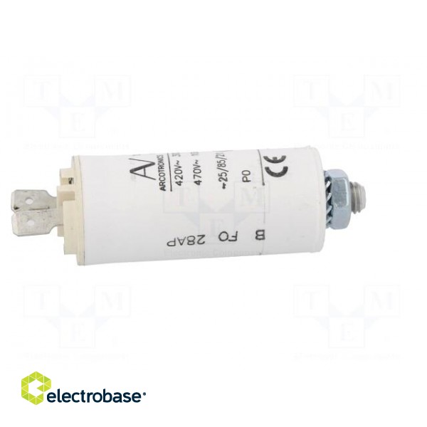 Capacitor: motors, run | 1.5uF | 470VAC | Ø25x56.5mm | -25÷85°C | ±5% фото 7