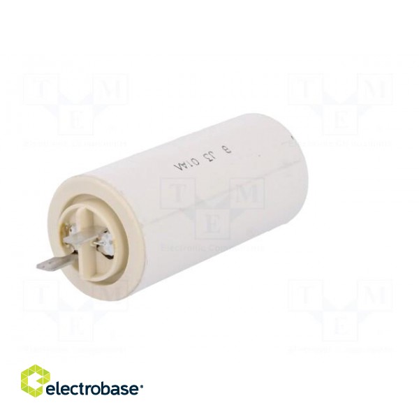 Capacitor: motors, run | 16uF | 420VAC | Ø40x73.5mm | -25÷85°C | ±5% paveikslėlis 6