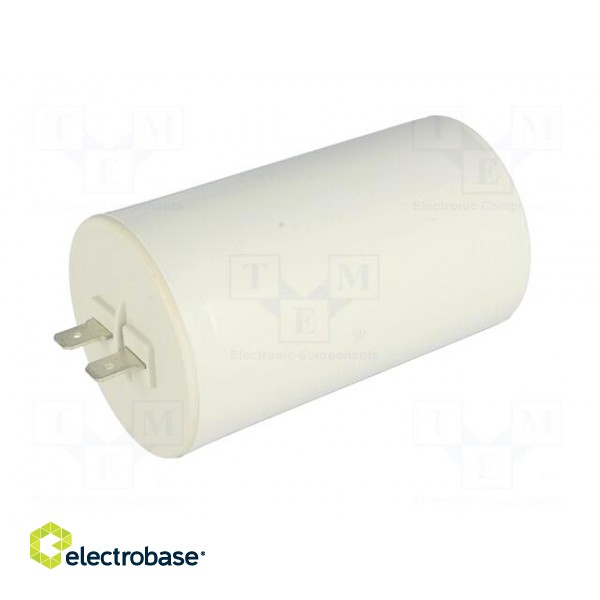 Capacitor: motors, run | 25uF | 450V | Ø50x83mm | -25÷70°C | ±10% | V: 1 image 2