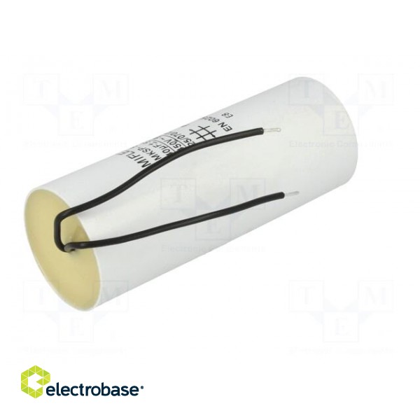 Capacitor: motors, run | 40uF | 450V | Ø45x114mm | -25÷70°C | ±10% | V: 7 paveikslėlis 6