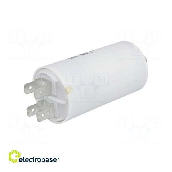 Capacitor: motors, run | 4uF | 450V | Ø30x57mm,Ø35x65mm | -25÷70°C image 6