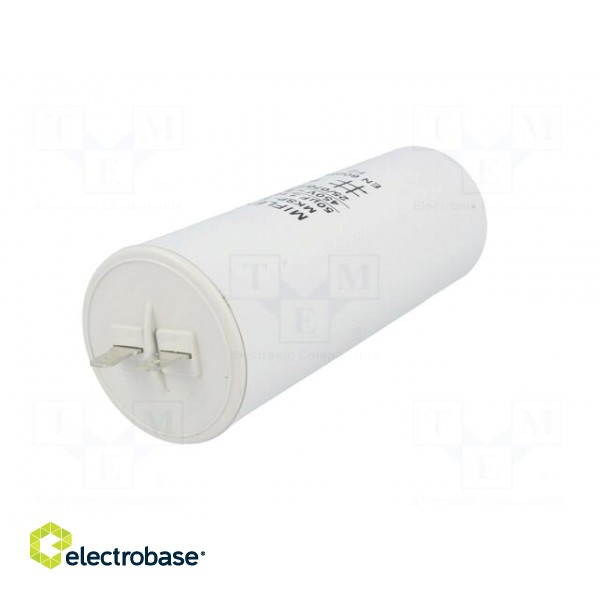 Capacitor: motors, run | 50uF | 450V | Ø45x119mm | -25÷70°C | ±10% | V: 2 image 6