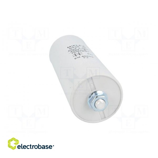 Capacitor: motors, run | 50uF | 450V | Ø45x119mm | -25÷70°C | ±10% | V: 2 image 9