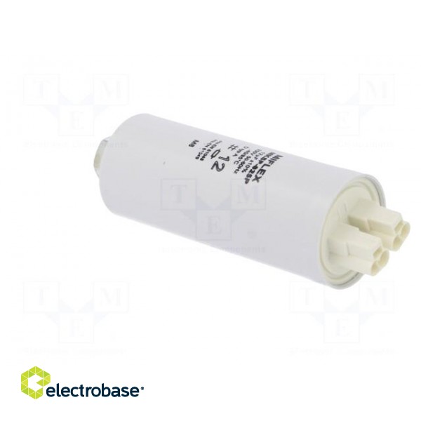 Capacitor: for discharge lamp | 12uF | 250VAC | ±10% | Ø30x83mm | 6 фото 4