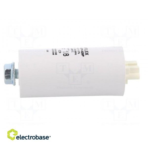 Capacitor: for discharge lamp | 18uF | 250VAC | ±10% | Ø35x73mm | 6 paveikslėlis 3
