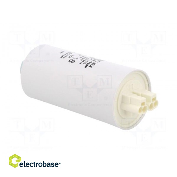 Capacitor: for discharge lamp | 18uF | 250VAC | ±10% | Ø35x73mm | 6 image 4