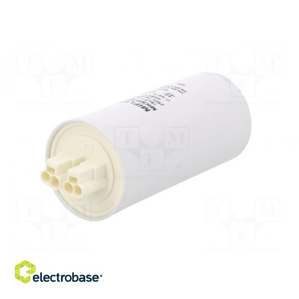 Capacitor: for discharge lamp | 18uF | 250VAC | ±10% | Ø35x73mm | 6 paveikslėlis 6