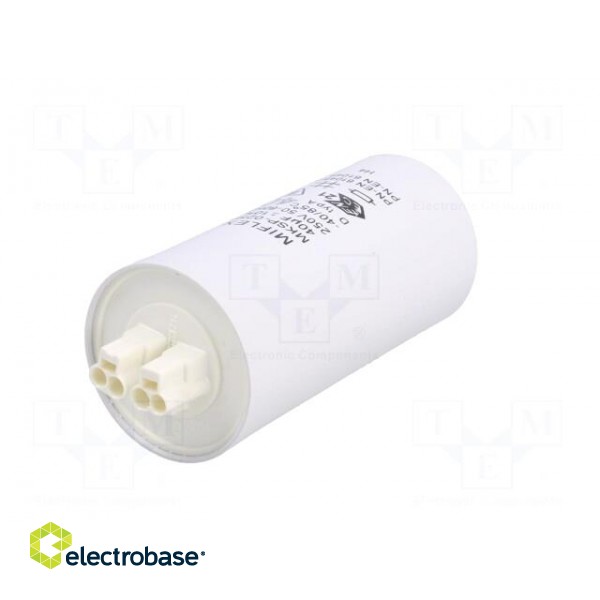 Capacitor: for discharge lamp | 40uF | 250VAC | ±10% | Ø45x95mm | V: 6 фото 6