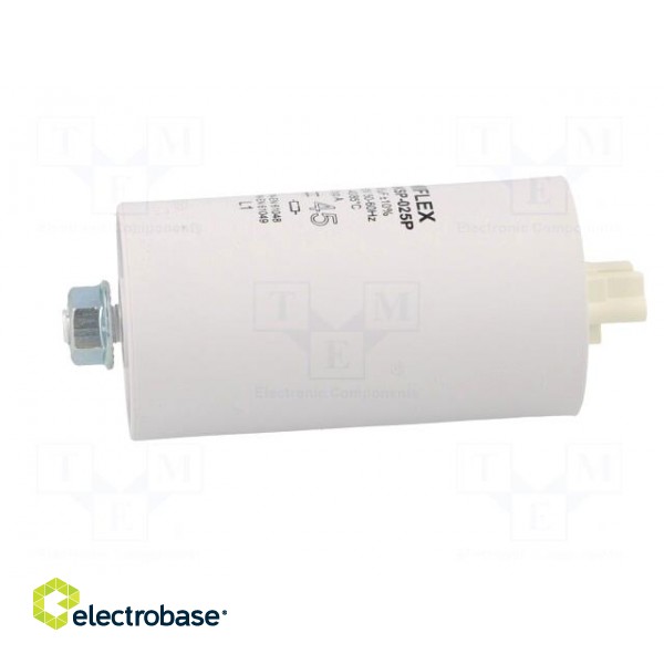 Capacitor: for discharge lamp | 45uF | 250VAC | ±10% | Ø45x95mm | V: 6 фото 3
