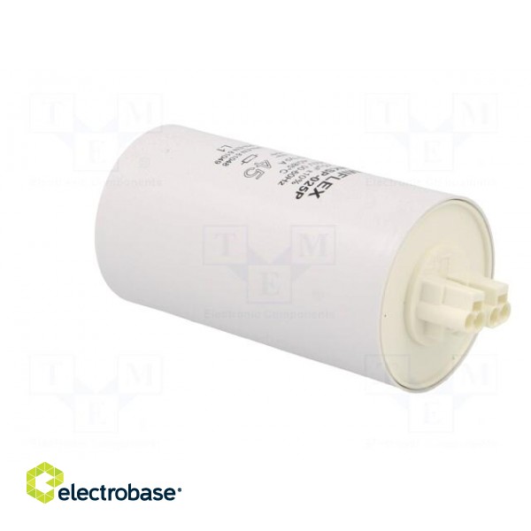 Capacitor: for discharge lamp | 45uF | 250VAC | ±10% | Ø45x95mm | V: 6 image 4