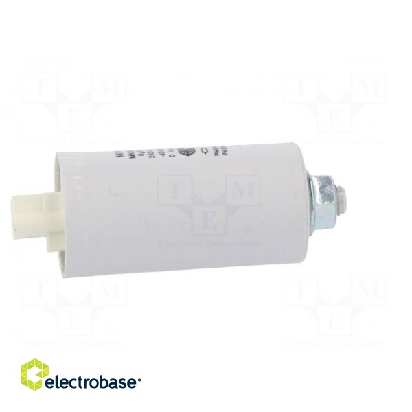 Capacitor: for discharge lamp | 8uF | 250VAC | ±10% | Ø30x70mm | 6 image 7