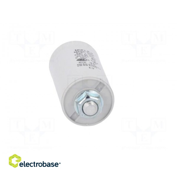 Capacitor: for discharge lamp | 8uF | 250VAC | ±10% | Ø30x70mm | V: 6 image 9