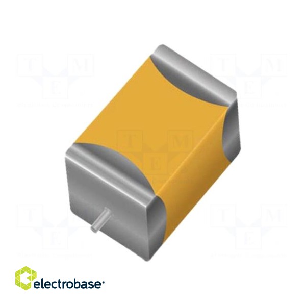 Capacitor: tantalum | 100uF | 6.3VDC | SMD | A | 1206 | ±20% | -55÷125°C