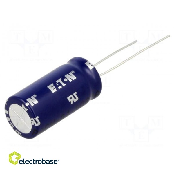 Supercapacitor | THT | 15F | 2.5VDC | -10÷30% | Body dim: Ø13x28.4mm