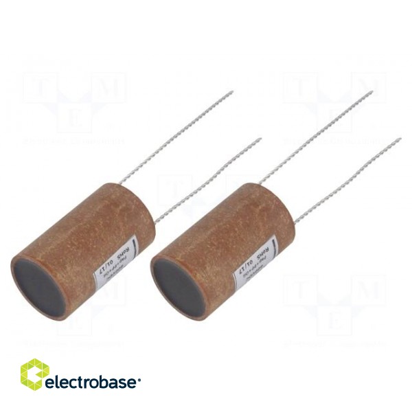 Capacitor: aluminum-polypropylene-paper | 220nF | 600VDC | ±5% | THT