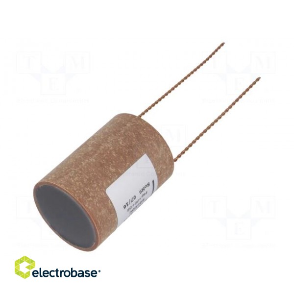 Capacitor: copper-polypropylene-paper | 330nF | 600VDC | ±5% | THT