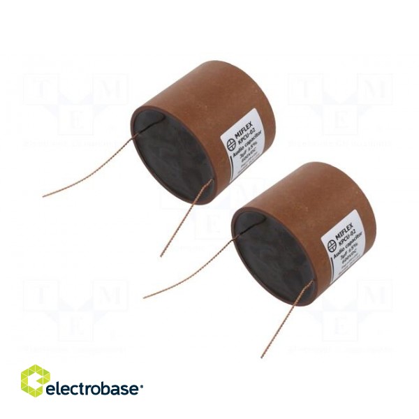 Capacitor: copper-polypropylene-paper | 3uF | 600VDC | ±5% | Ø86x70mm