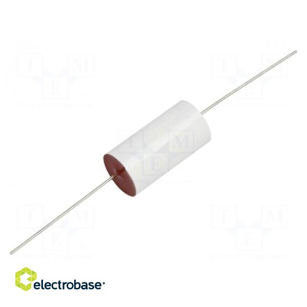 Capacitor: polypropylene | 1.8nF | Leads: axial | ESR: 4.42Ω | THT | ±10%