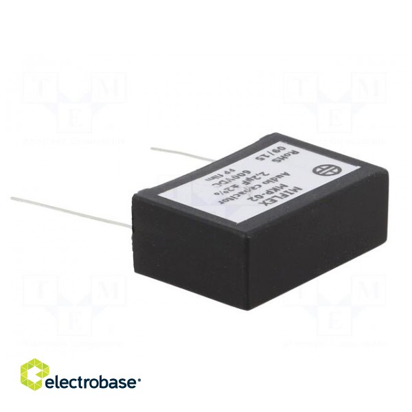 Capacitor: polypropylene | 2.2uF | 600VDC | 37.5mm | ±2% | -25÷85°C image 8