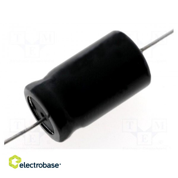 Capacitor: electrolytic | bipolar | THT | 3.3uF | 100V | Ø10x30mm | ±20%