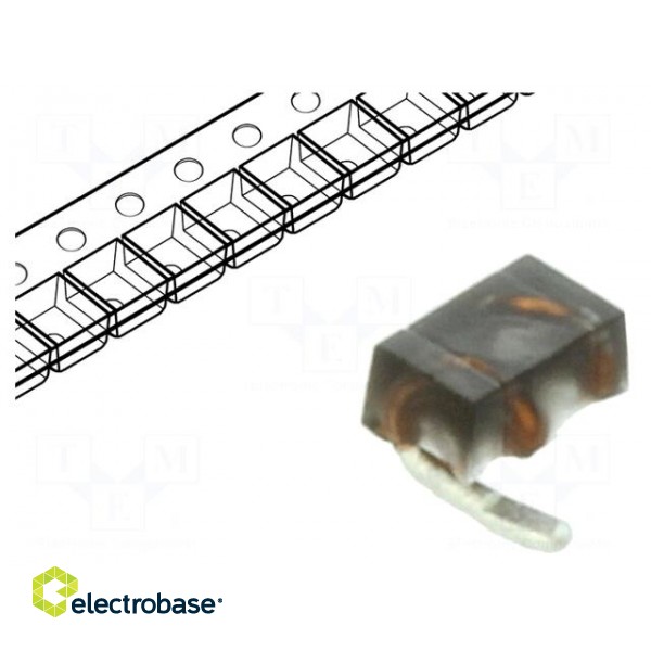 Air coil | SMD | 1322 | 2.55nH | 1.6A | 5mΩ