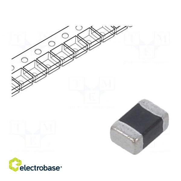 Inductor: ferrite | SMD | 0805 | 2.2uH | 1A | 150mΩ | 2MHz | ±20% | -40÷125°C