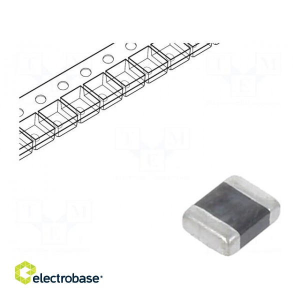 Inductor: ferrite | SMD | 1008 | 1uH | 1600mA | 0.069Ω | 60MHz | -55÷125°C