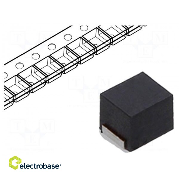 Inductor: wire | SMD | 1008 | 39uH | 90mA | 9.5Ω | Q: 20 | ftest: 2.52MHz