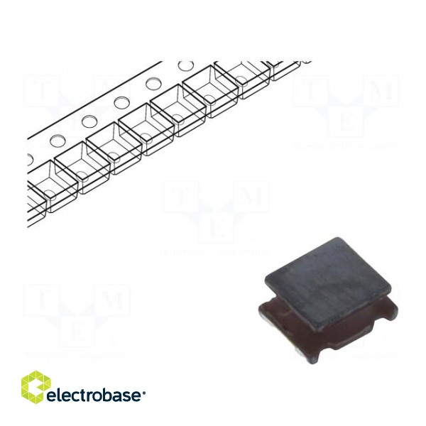 Inductor: wire | SMD | 1210 | 6.8uH | 850mA | 0.288Ω | 40MHz | -40÷85°C