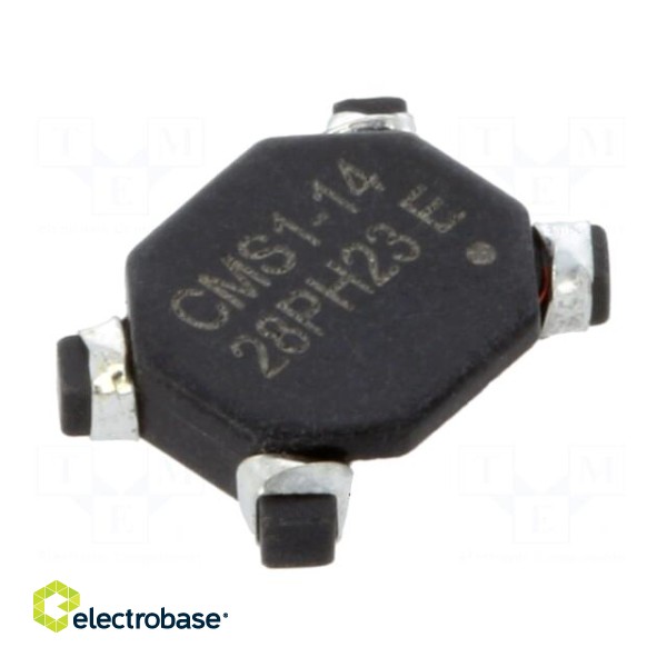 Inductor: common mode | SMD | 205uH | 850mA | 9.4x7.2x2.6mm | -40÷160°C image 1