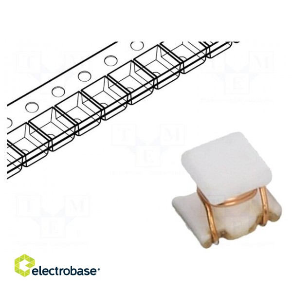 Inductor: wire | SMD | 0805 | 10nH | 1.32A | 30mΩ | ±5% | -40÷85°C | 100MHz