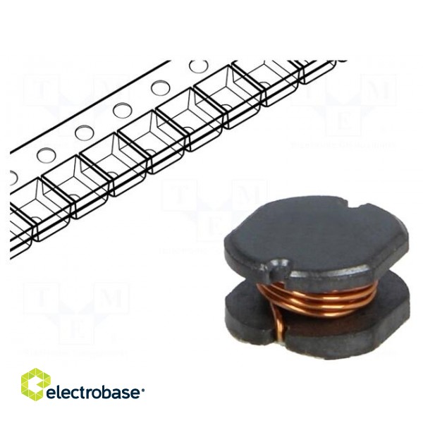 Inductor: wire | SMD | 1005 | 39uH | 1.37A | 0.14Ω