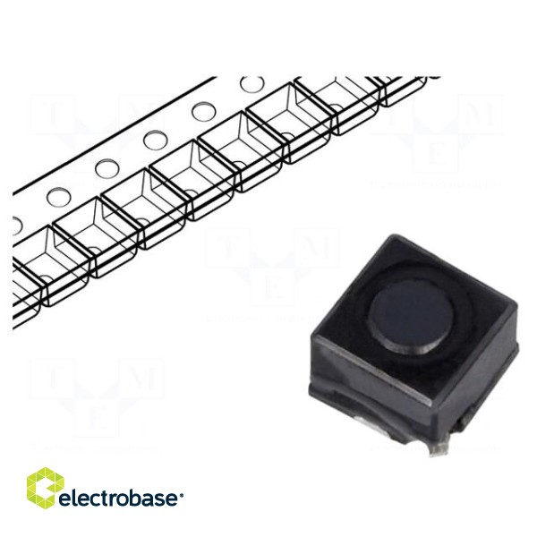 Inductor: wire | SMD | 100uH | 400mA | 650mΩ | ±10% | 6.5x6.5x4.8mm
