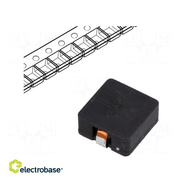 Inductor: wire | SMD | 3.2uH | Ioper: 11.2A | 5.9mΩ | ±20% | Isat: 15A