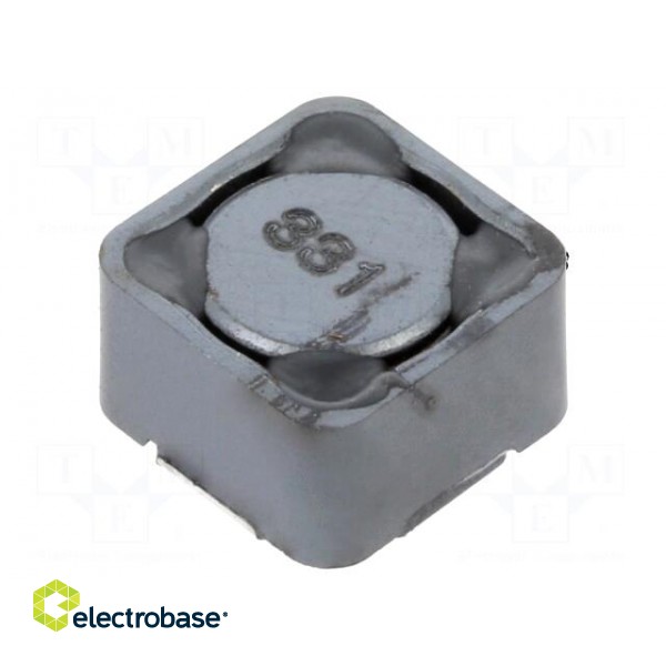 Inductor: wire | SMD | 330uH | Ioper: 1.1A | 600mΩ | ±10% | Isat: 1.4A