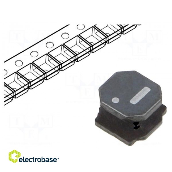Inductor: wire | SMD | 1.8uH | Ioper: 5A | 23.4mΩ | ±30% | Isat: 7A