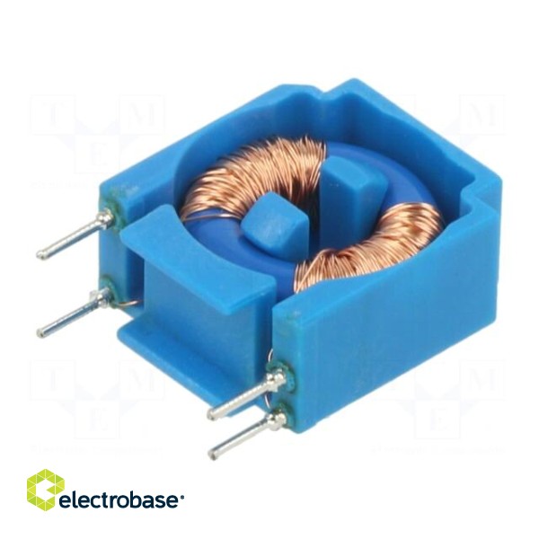 Inductor: common mode | THT | 22mH | 350mA | 1.9Ω | -40÷125°C | ±30% paveikslėlis 2