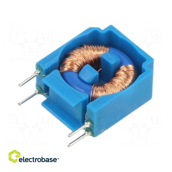 Inductor: common mode | THT | 47mH | 250mA | 2.4Ω | Pitch: 5x12.7mm paveikslėlis 2