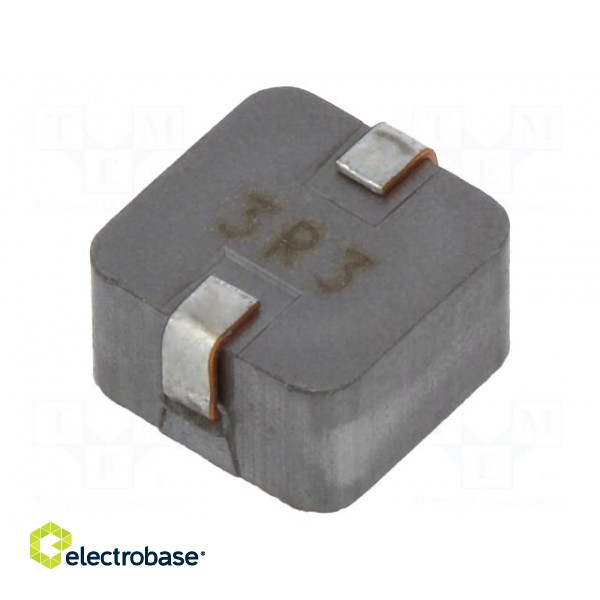 Inductor: wire | SMD | 3.3uH | 18mΩ | -40÷105°C | ±20% | 6.5x6.5x4.2mm