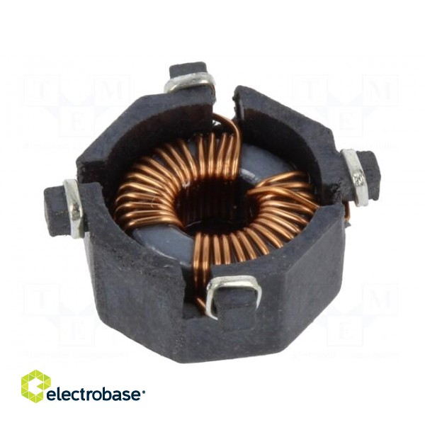 Inductor: wire | SMD | 470uH | 60mΩ | -40÷105°C | ±25% | 1A | 9.2x11.8x5mm фото 2