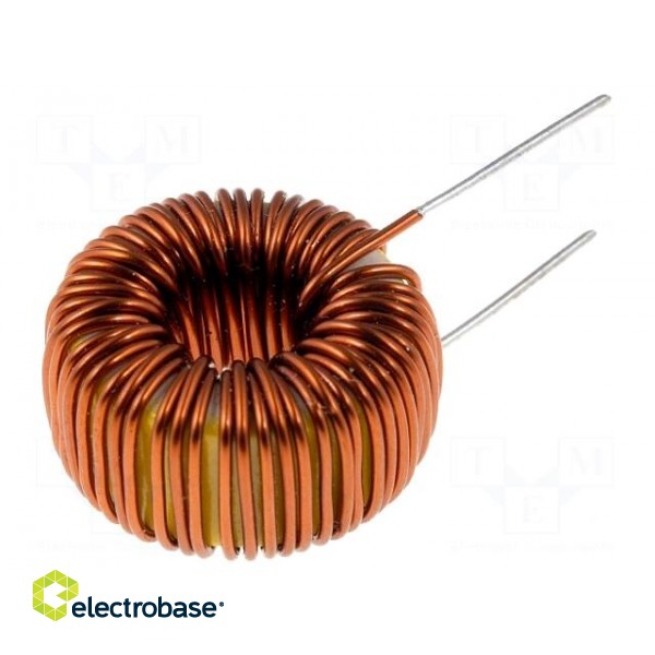 Inductor: wire | THT | 100uH | 1A | 97mΩ