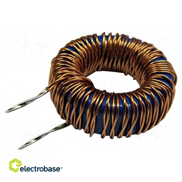 Inductor: wire | THT | 100uH | 2.4A | 83.4mΩ
