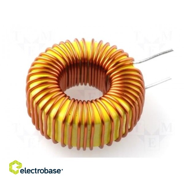 Inductor: wire | THT | 100uH | 5A | 59mΩ