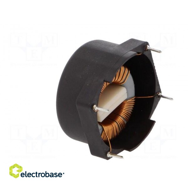 Inductor: wire | THT | 10mH | 1.2A | 2Ω | 230VAC | 20x30mm | -20÷+50% | 10kHz image 4