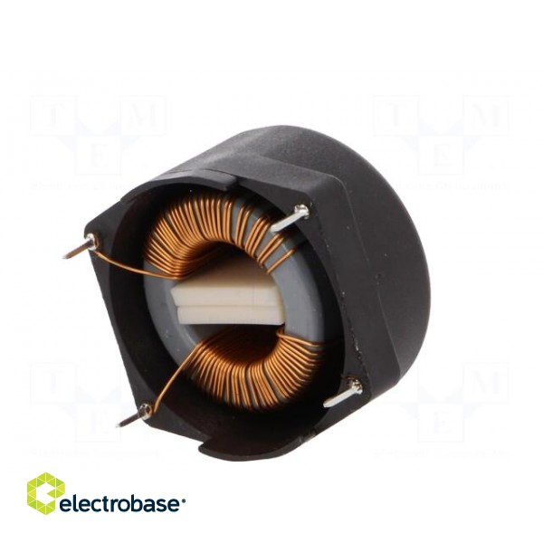 Inductor: wire | THT | 10mH | 1.2A | 2Ω | 230VAC | 20x30mm | -20÷+50% | 10kHz image 6