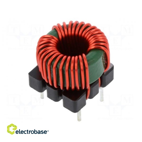 Inductor: wire | THT | 1186uH | 24mΩ | -40÷105°C | ±35% | 5.8A | 16x16x15mm