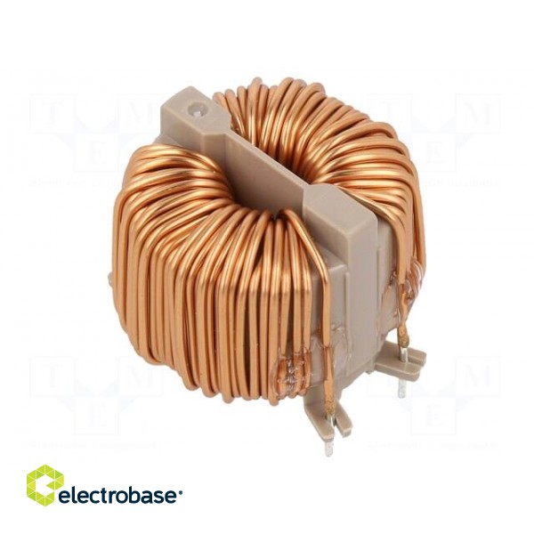 Inductor: wire | THT | 12mH | 75mΩ | 250VAC | -25÷120°C | SC | 4A фото 1