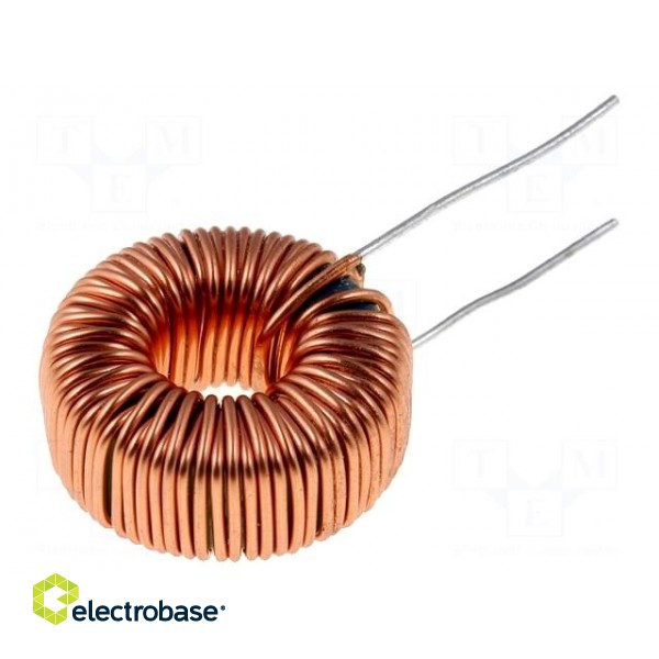 Inductor: wire | THT | 150uH | 120mΩ | 3A